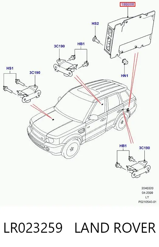  LR023259 Land Rover