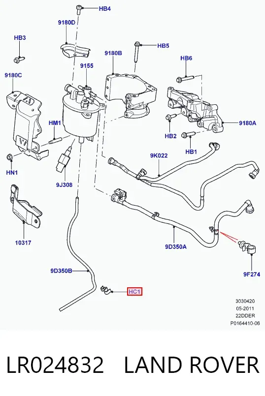  LR024832 Land Rover