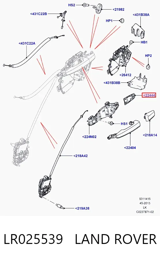  LR025539 Land Rover