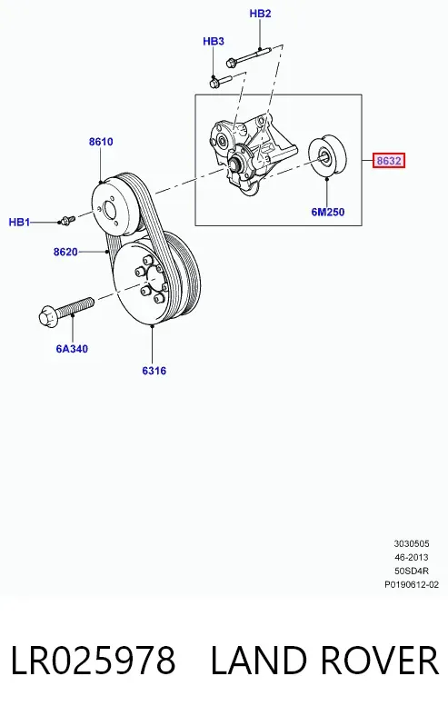  LR025978 Land Rover