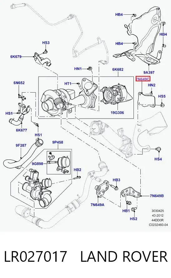  LR027017 Land Rover