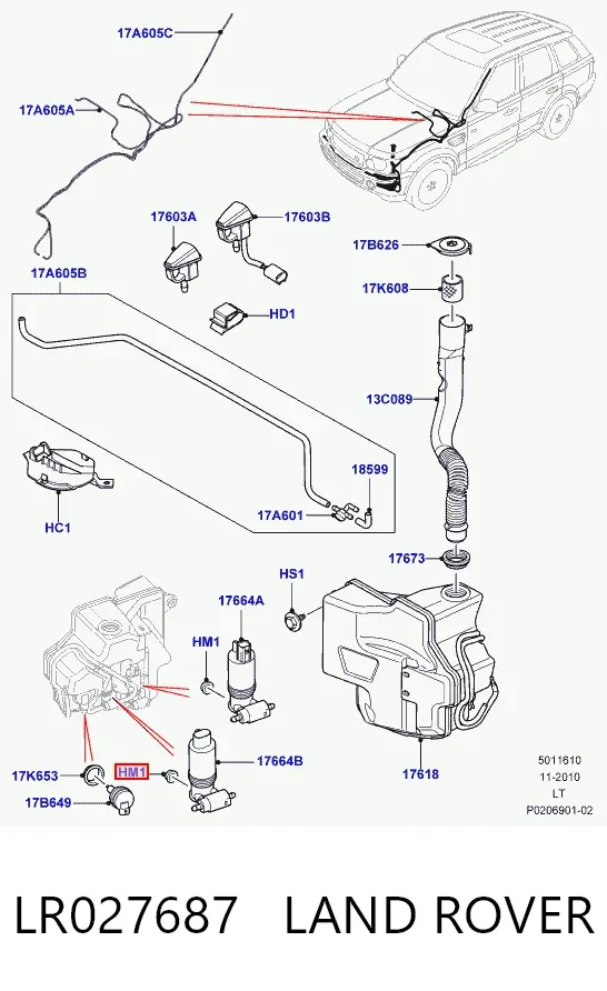  LR027687 Land Rover