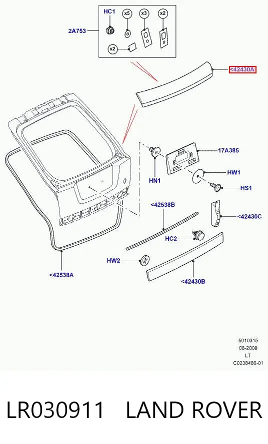  LR030911 Land Rover
