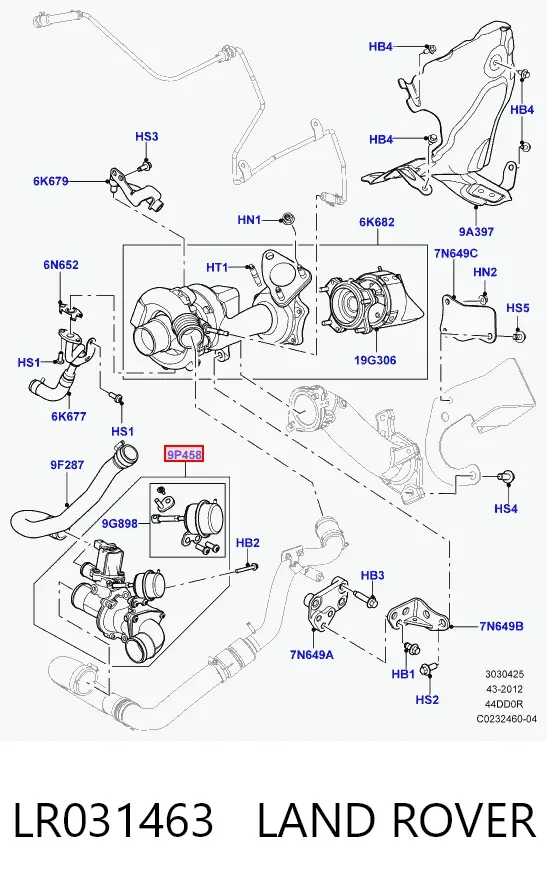  LR031463 Land Rover