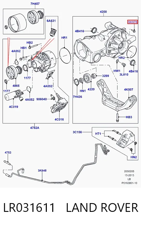  LR031611 Land Rover