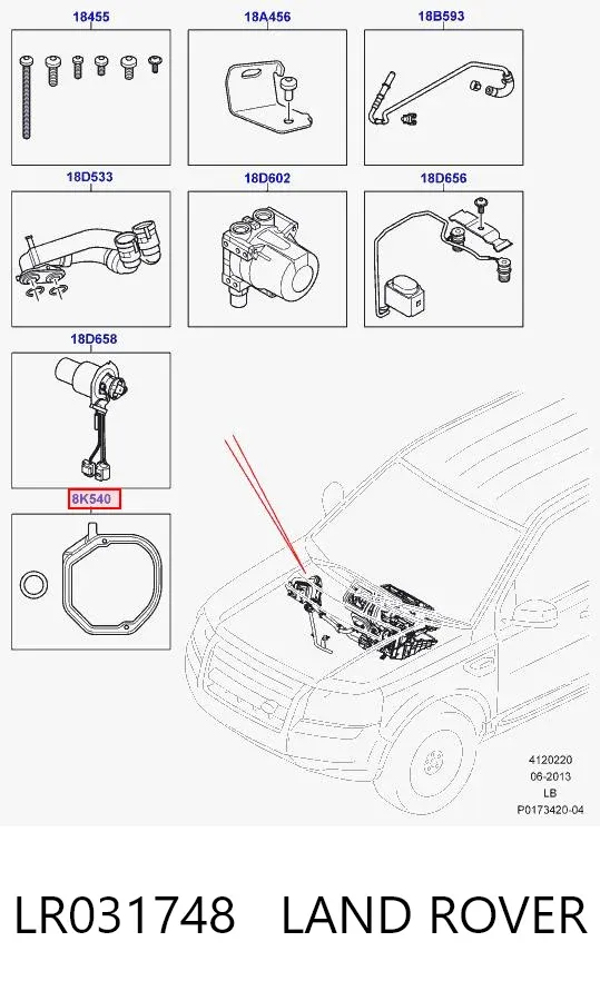  LR031748 Land Rover