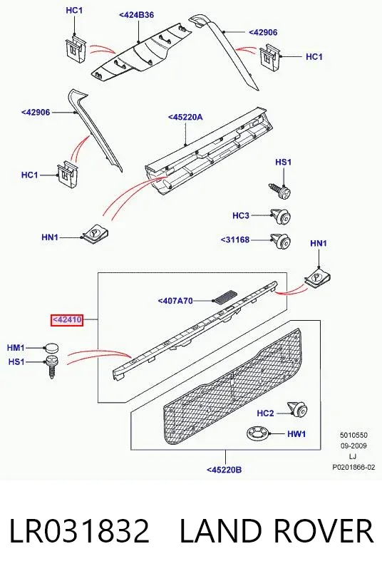  LR031832 Land Rover