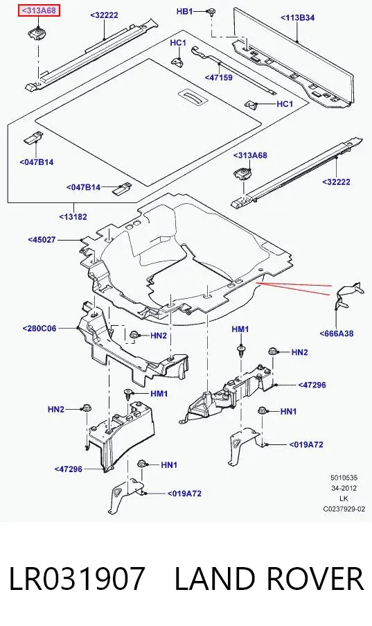  LR031907 Land Rover