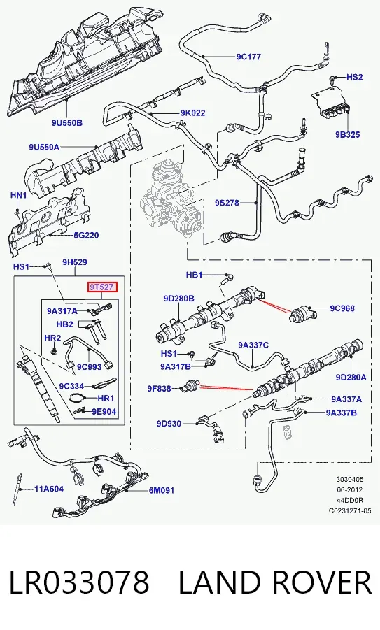  LR033078 Land Rover