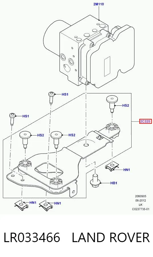  LR033466 Land Rover
