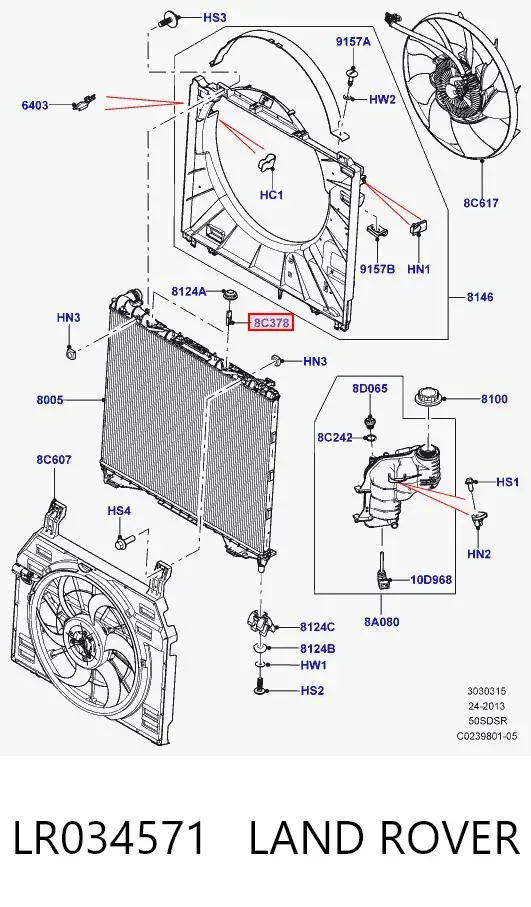  LR034571 Land Rover