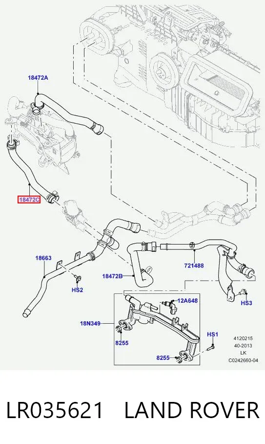  LR035621 Land Rover