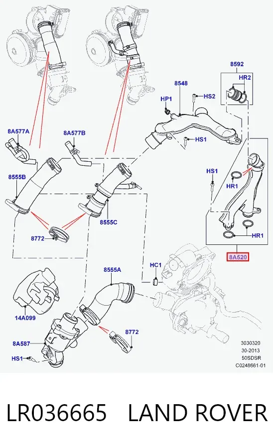  LR036665 Land Rover