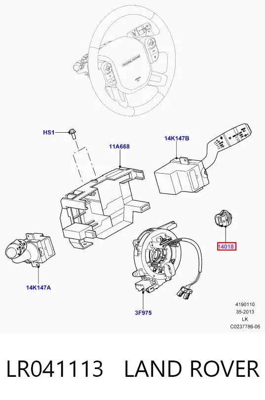  CPLA6465BA Land Rover