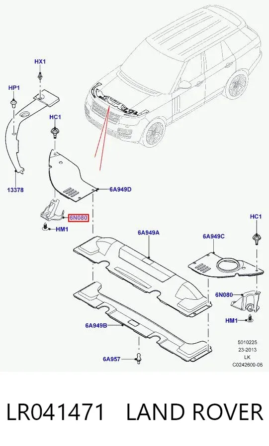  LR041471 Land Rover