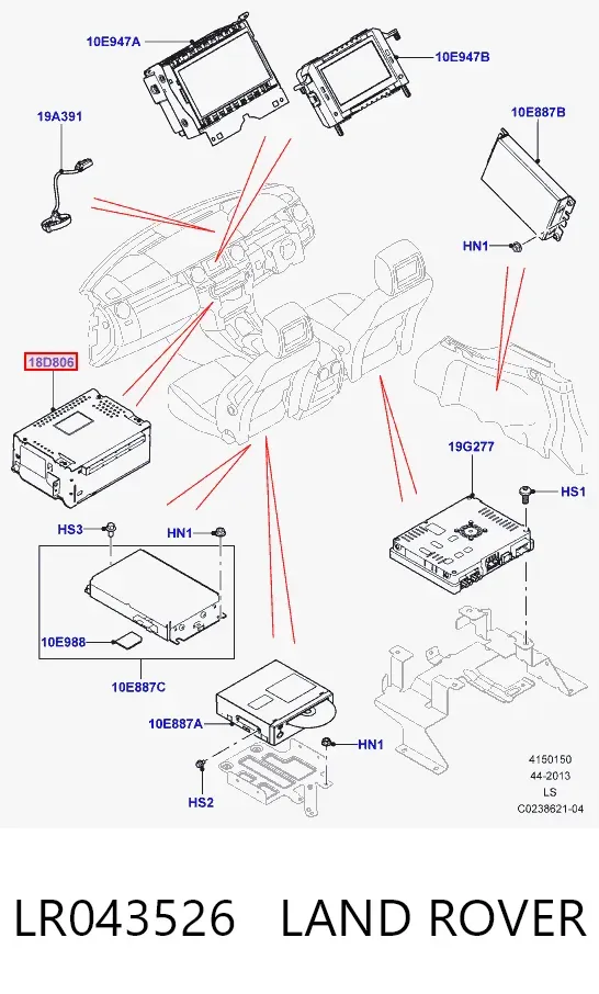  LR043526 Land Rover