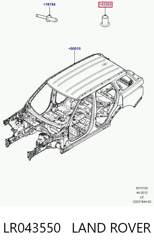  LR043550 Land Rover