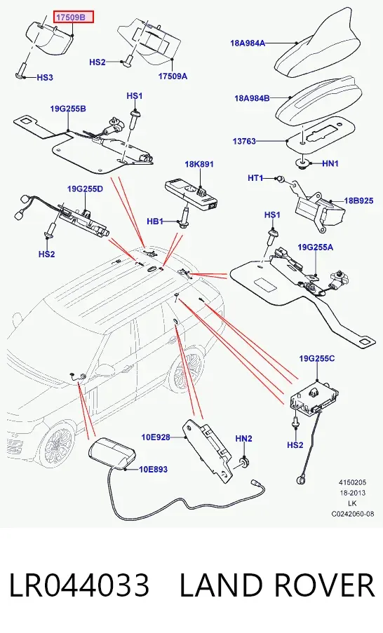  LR044033 Land Rover
