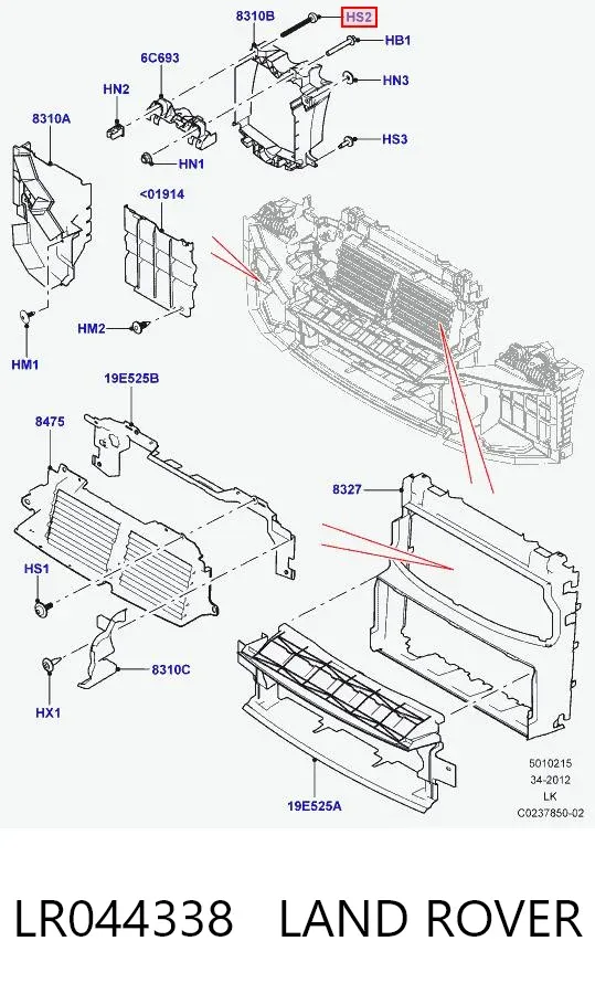  LR044338 Land Rover