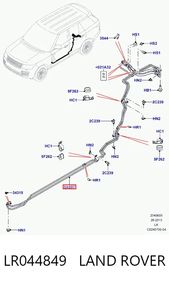  LR044849 Land Rover