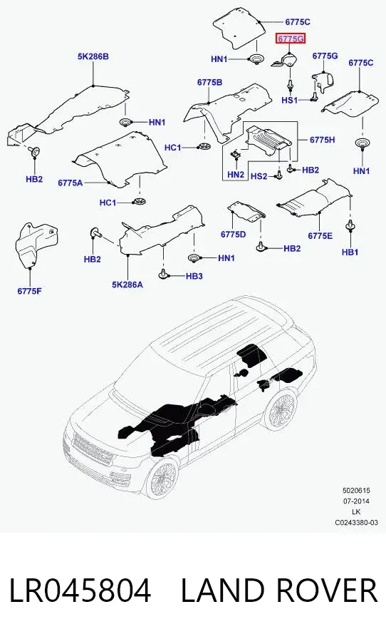  LR045804 Land Rover