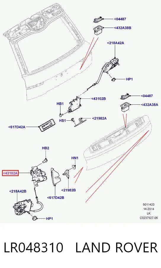  LR048310 Land Rover