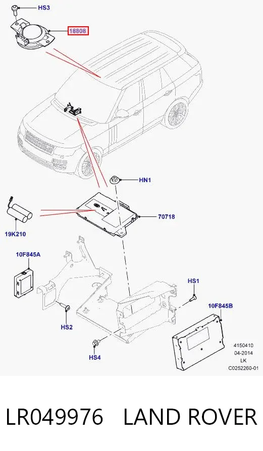  LR049976 Land Rover