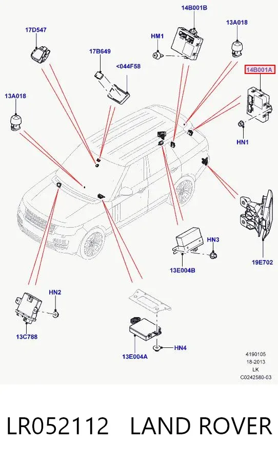 LR052112 Land Rover