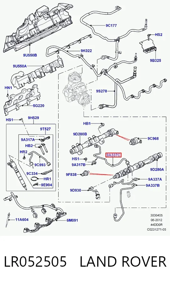  LR052505 Land Rover