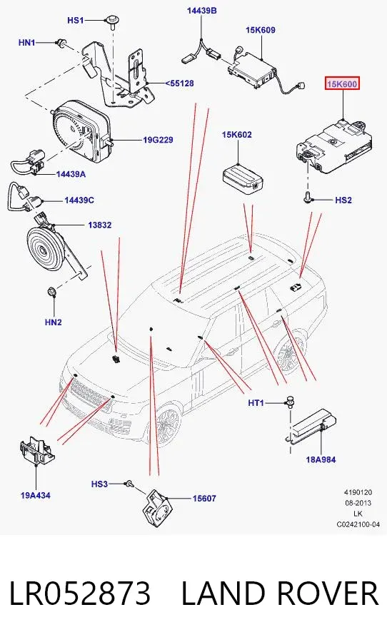  LR052873 Land Rover