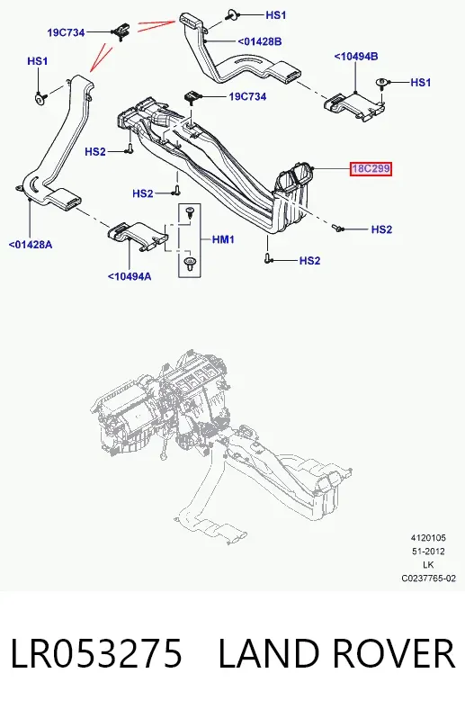  LR053275 Land Rover