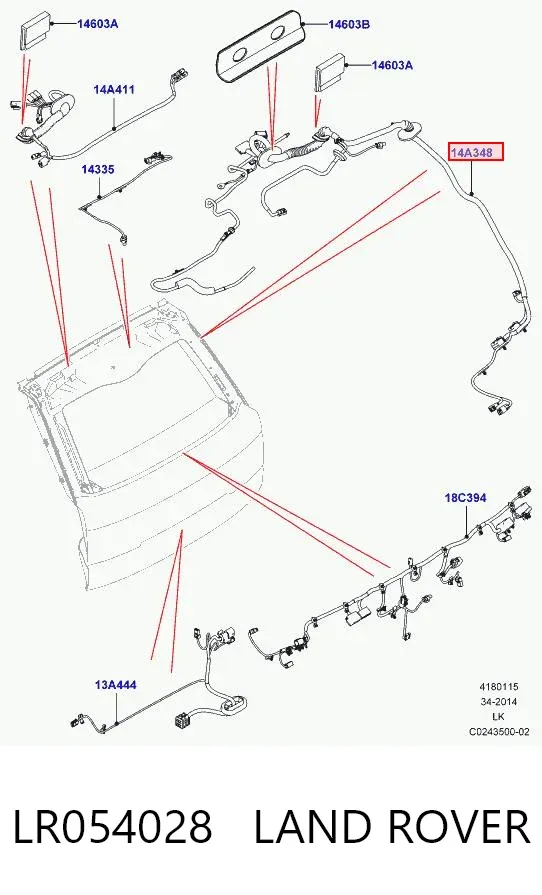  LR054028 Land Rover