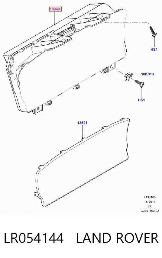 Панель приборов LR054144 Land Rover