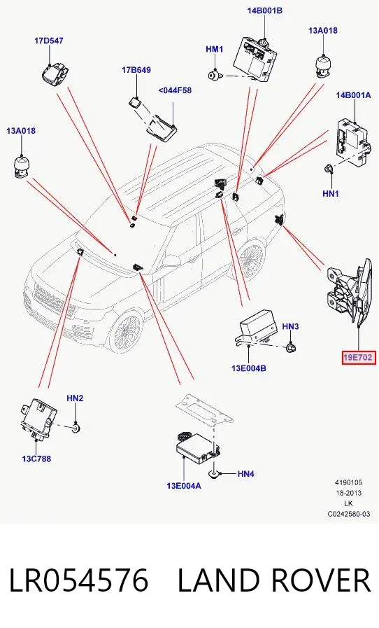  LR054576 Land Rover