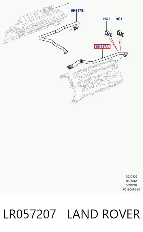  LR057207 Land Rover