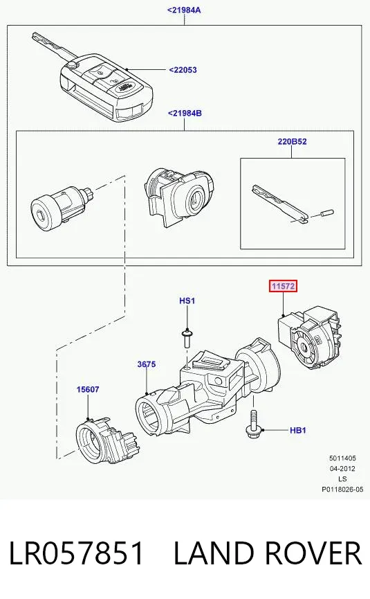 Контактная группа YXB500020 Rover