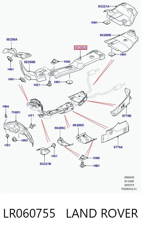  LR060755 Land Rover
