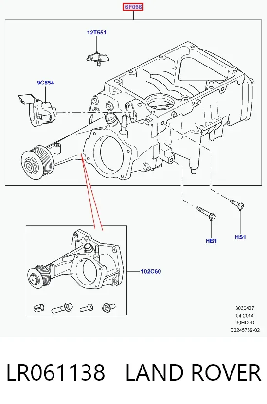  LR061138 Land Rover