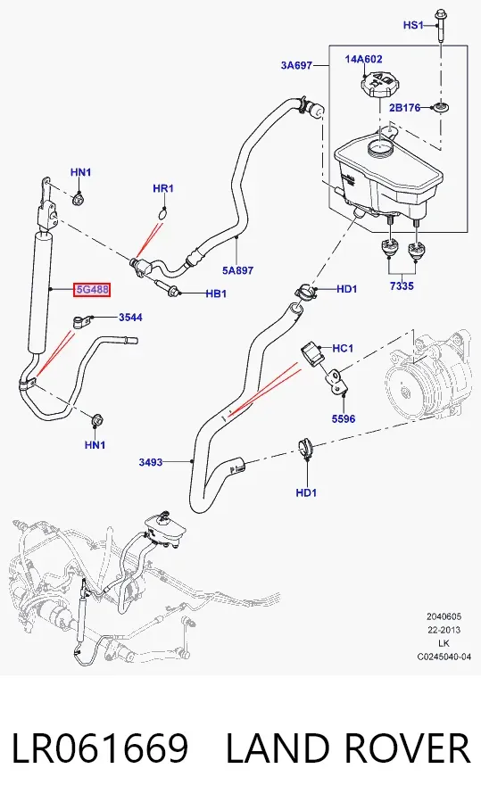  LR061669 Land Rover