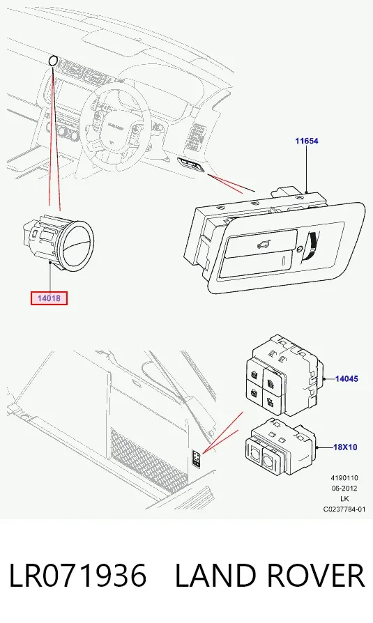  LR071936 Land Rover
