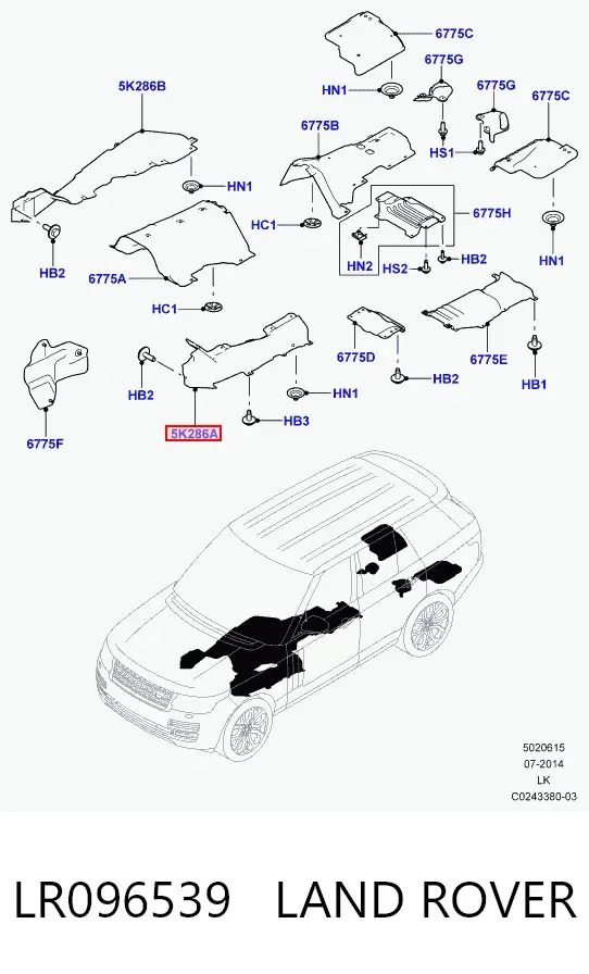  LR096539 Land Rover