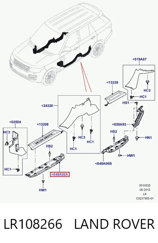  LR108266 Land Rover