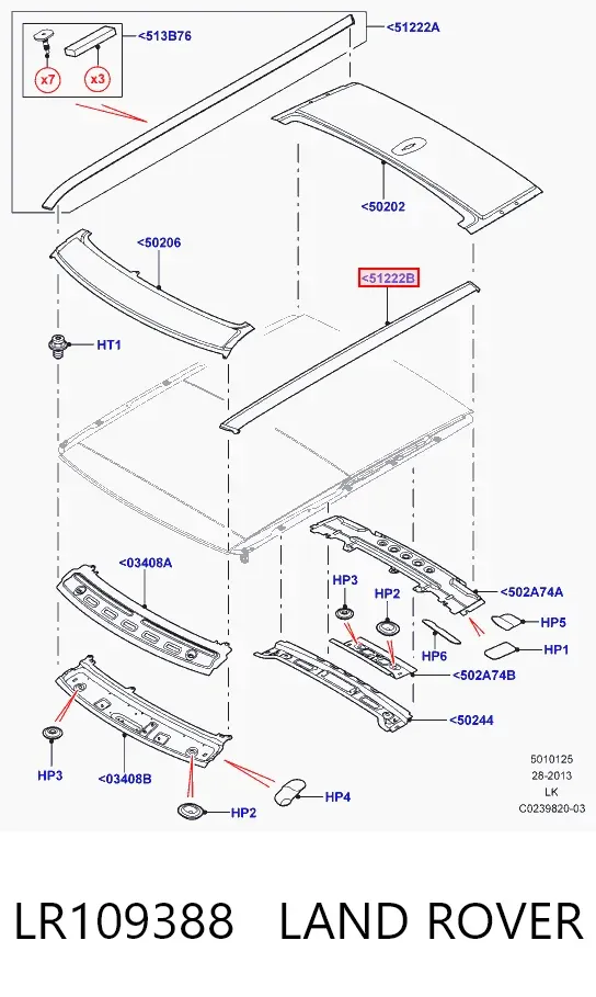  LR109388 Land Rover