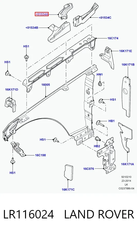  LR116024 Land Rover