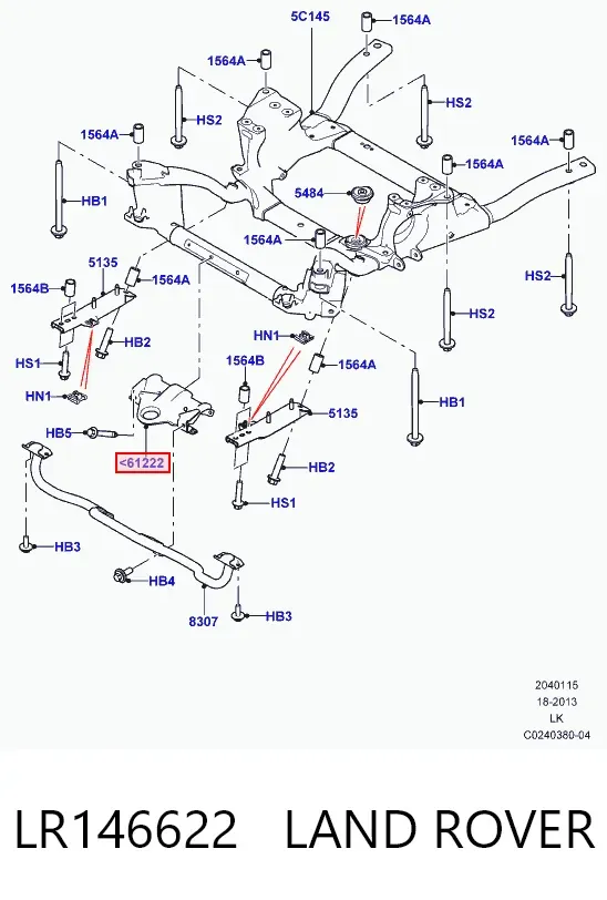  LR146622 Land Rover