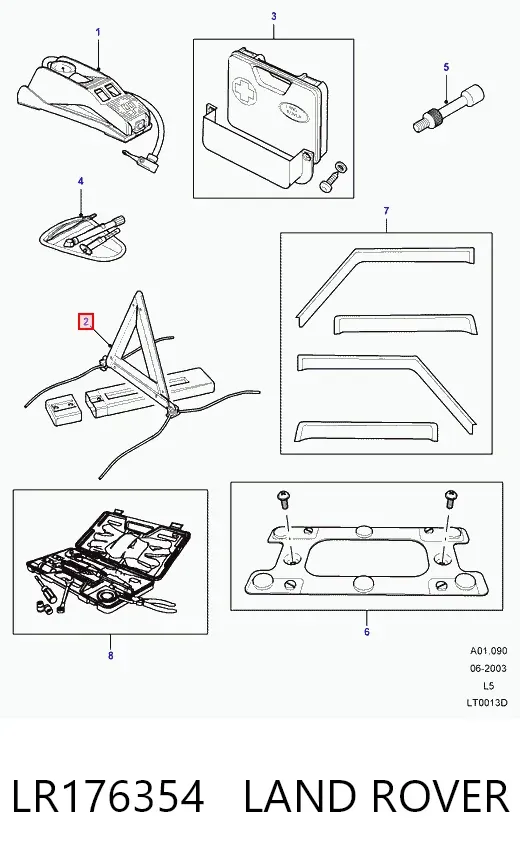  LR176354 Land Rover