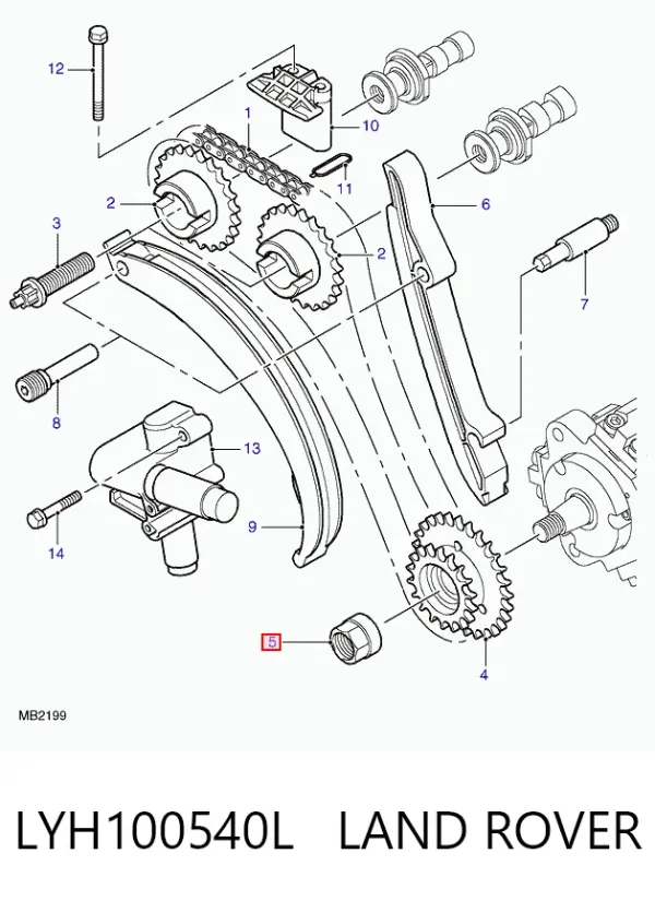  LYH100540L Land Rover