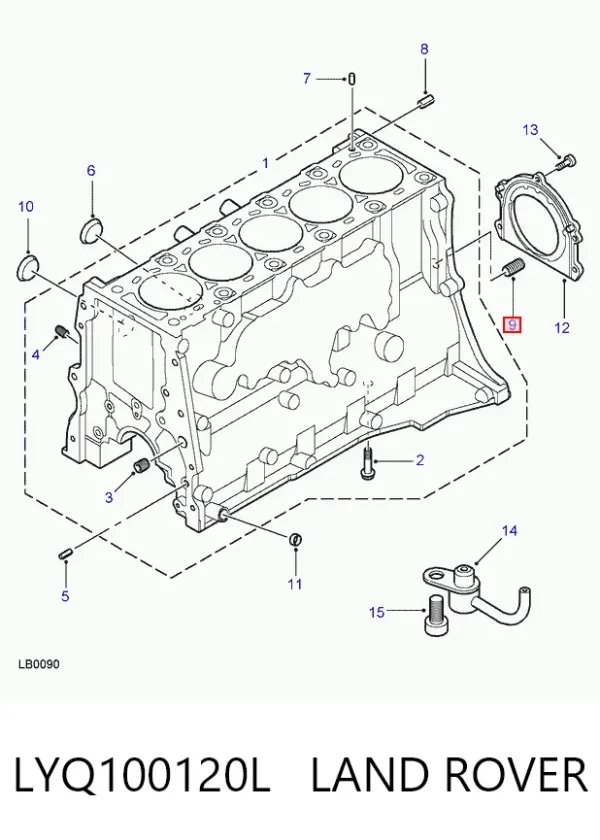  LYQ100120L Land Rover