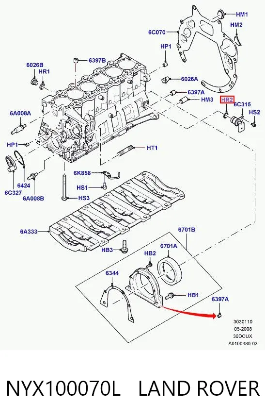  NYX100070L Land Rover