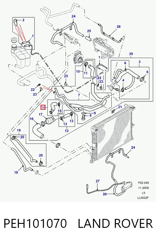  PEH101070 Land Rover